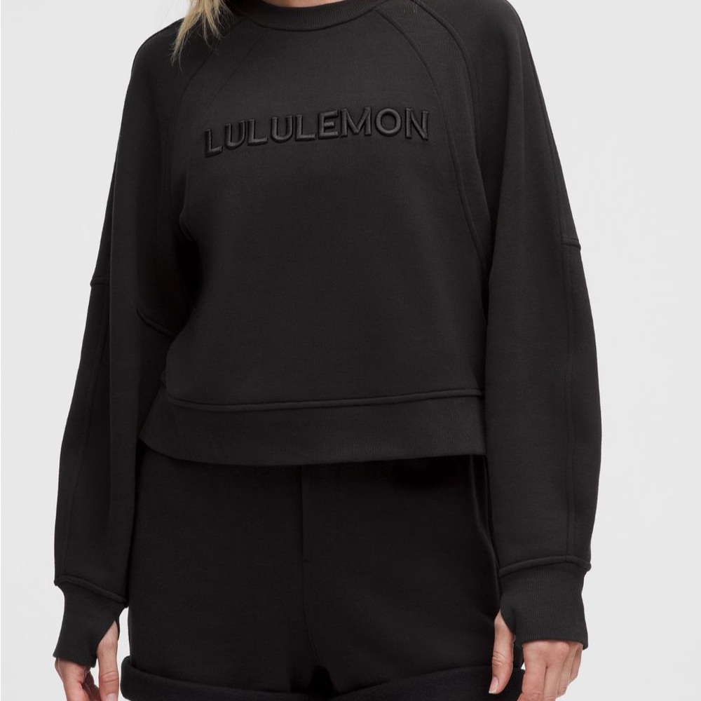 lululemon athletica Black Sweatshirt
